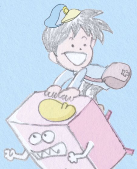 まんがPOSTと配達員